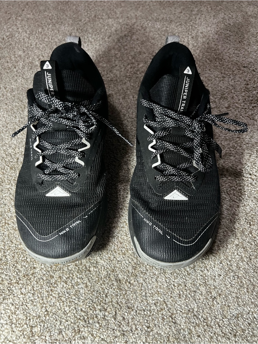 Nike Black Men’s Trail Running Sneakers